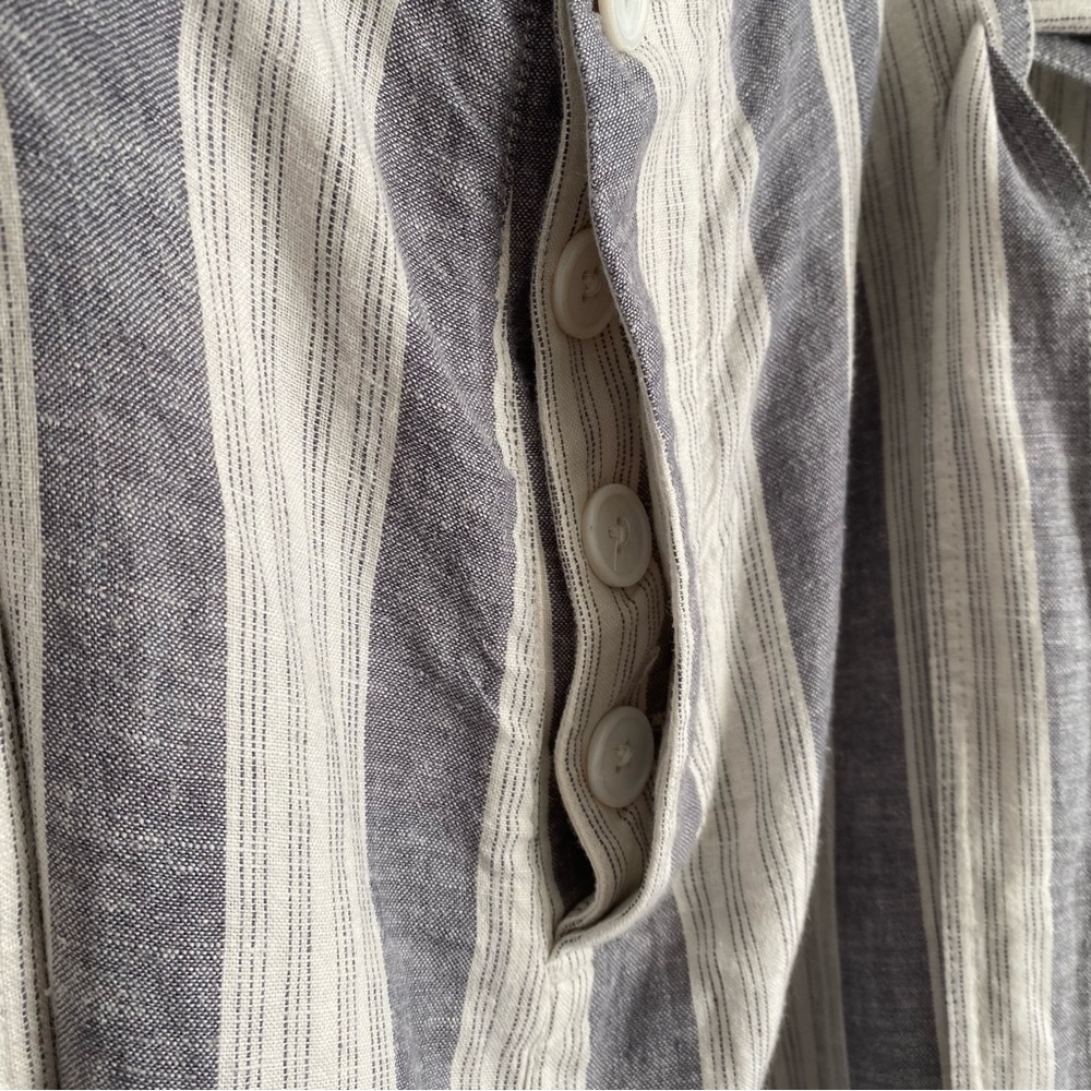 Rails Jess Laguna Striped Linen Blended Pants Large - Picture 10 of 12